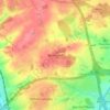 Bedmond topographic map, elevation, terrain