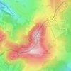 Hohe Hölle topographic map, elevation, terrain