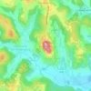 Vogel-Kirsche topographic map, elevation, terrain