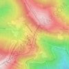 Weinebene topographic map, elevation, terrain