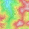 Ca' dei Sabbatini topographic map, elevation, terrain