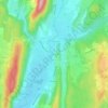 La Chapelle topographic map, elevation, terrain