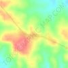 Gorongoza topographic map, elevation, terrain