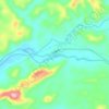 Playa De Oro topographic map, elevation, terrain