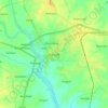 Bargarh topographic map, elevation, terrain