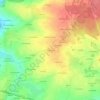 La Sauvagère topographic map, elevation, terrain