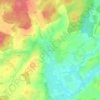 Stafflangen topographic map, elevation, terrain