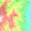 Gharbasra topographic map, elevation, terrain