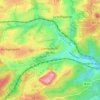 Landsweiler-Reden topographic map, elevation, terrain