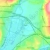 Tregof topographic map, elevation, terrain