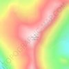 Majadita topographic map, elevation, terrain