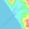 Macabugos topographic map, elevation, terrain