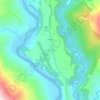 Tumlingtar topographic map, elevation, terrain