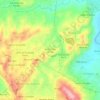 Sector Jalda Arriba topographic map, elevation, terrain