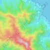 la Vall de Santa Creu topographic map, elevation, terrain