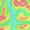 Womelsdorf topographic map, elevation, terrain