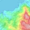 O Chao da Aldea topographic map, elevation, terrain