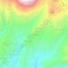 Aguemmoun topographic map, elevation, terrain
