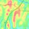 1400 topographic map, elevation, terrain