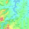 善应镇 topographic map, elevation, terrain