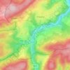 Neucy topographic map, elevation, terrain