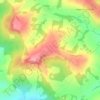 Mount Pleasant topographic map, elevation, terrain