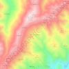 Salas-Contraviesa topographic map, elevation, terrain