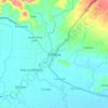 Mahayag topographic map, elevation, terrain