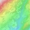 Fortunau (Ayent) topographic map, elevation, terrain