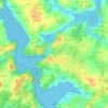Gorhlér topographic map, elevation, terrain