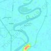 Amalia topographic map, elevation, terrain