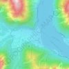 Pertisau topographic map, elevation, terrain