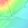 Pisiga Bolívar topographic map, elevation, terrain