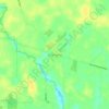 10 De Agosto topographic map, elevation, terrain