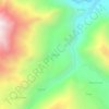 Pastive topographic map, elevation, terrain