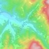 Molesworth topographic map, elevation, terrain