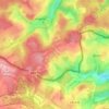 Malscheid topographic map, elevation, terrain