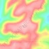 Big Level topographic map, elevation, terrain