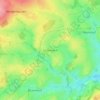 Crombach topographic map, elevation, terrain