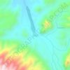 Raqas topographic map, elevation, terrain