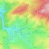La Chapelle topographic map, elevation, terrain