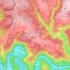 Conrad topographic map, elevation, terrain