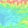 Turmero topographic map, elevation, terrain