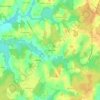 Les Montarlots topographic map, elevation, terrain