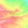 Hargeisa topographic map, elevation, terrain