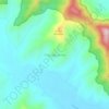 Padang Lambe topographic map, elevation, terrain