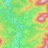 Eben topographic map, elevation, terrain