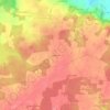 Kerantoine topographic map, elevation, terrain