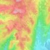 Les Noies Jean topographic map, elevation, terrain
