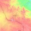 Borama topographic map, elevation, terrain